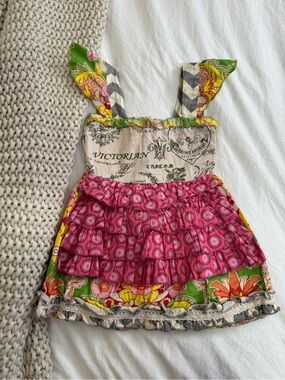 Preloved Mustard Pie tunic size 4